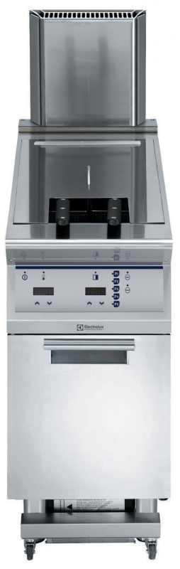 Electrolux Professional E9KKIQBAMCG 23LT GAS FRYER HP, EL.CONTROL, PROGR, OIL PUMP, 60HZ (Code 391376)
