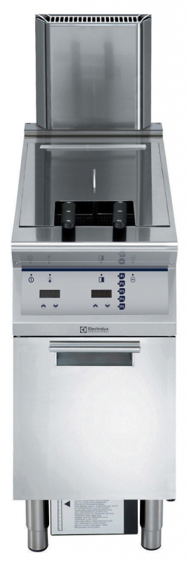 Electrolux Professional E9KKHQBAMCG 23LT GAS FRYER HP, EL.CONTROL, PROGR, 60HZ (Code 391375)