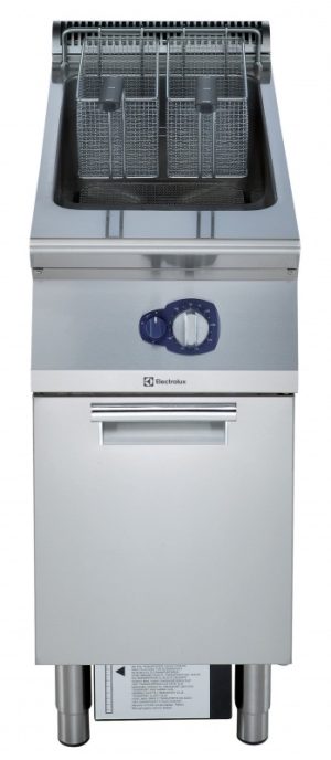 Electrolux Professional E9FRGD1JF0 23LT GAS FRYER-1 WELL+2 1/2 BASKETS (Code 391079, Alias 9PDX391079)