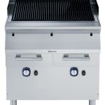 Electrolux Professional E9JJATBAMEI GAS GRILL 800MM - QMARK (Code 391620)