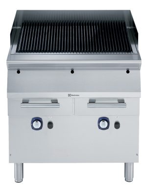Electrolux Professional E9GRTHGCFU GAS GRILL 800 MM TOWN GAS (Code 391269, Alias 9PDX391269)