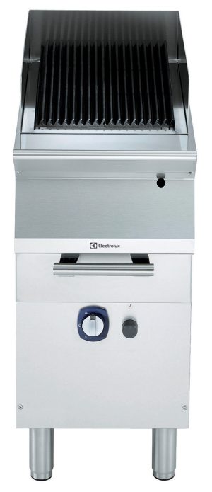 Electrolux Professional E9GRTDGCFU GAS GRILL 400 MM TOWN GAS (Code 391268, Alias 9PDX391268)
