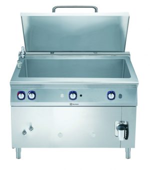 Electrolux Professional E9BSGLIUFE 250LT GAS RECT.BOILING PAN-INDIR.HEATING (Code 391105, Alias 9PDX391105)
