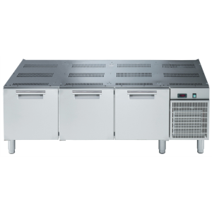 Electrolux Professional E9TTAECOMKN REFRIGERATED BASE WITH 3 DRAWERS 1600MM - R290 (Code 391601)