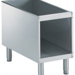 Electrolux Professional E9BAMD00O00 OPEN BASE CUPBOARD 400 MM W/FLANGED FEET (Code 391326, Alias 9PDX391326)