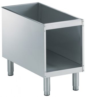 Electrolux Professional E9BAMD00O00 OPEN BASE CUPBOARD 400 MM W/FLANGED FEET (Code 391326, Alias 9PDX391326)