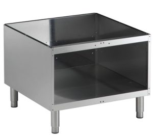 Electrolux Professional E9BAMH00O00 OPEN BASE CUPBOARD 800 MM W/FLANGED FEET (Code 391327, Alias 9PDX391327)