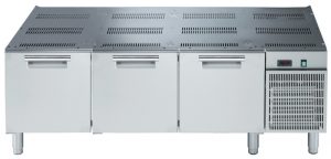 Electrolux Professional E9TTAPCOMKN REFRIGERATED BASE WITH 3 DRAWERS 1600MM-60HZ - R290 (Code 391604)