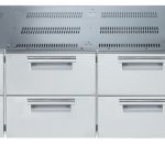 Electrolux Professional E9TTBPCOMKN REFRIGERATED BASE WITH 6 DRAWERS 1600MM-60HZ - R290 (Code 391605)