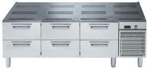 Electrolux Professional E9BAPP00RH REFRIGERATED BASE WITH 6 DRAWERS 1600MM (Code 391275, Alias 9PDX391275)