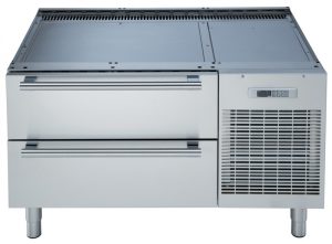 Electrolux Professional E9BAPL00MP REFRIG/FREEZER BASE+2 DRAWERS 1200MM (Code 727096, Alias 9VTX727096)
