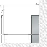 Electrolux Professional 9AC94 2 PANELS FOR SERVICE DUCT (SINGLE INST.) (Code 206181, Alias 8PDX206181)